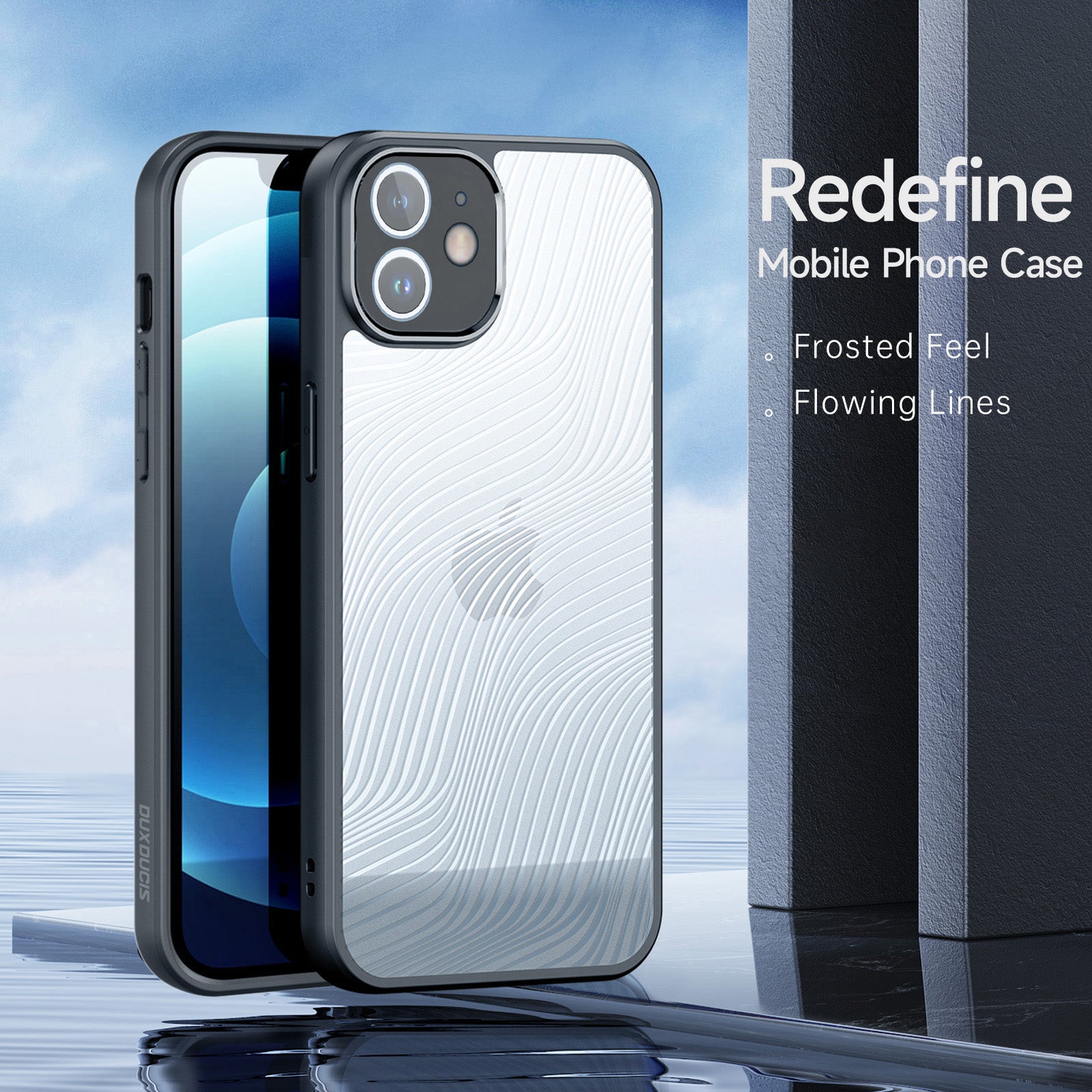 DUX DUCIS Aimo Series pro iPhone 12 Matné pouzdro na telefon TPU PC proti poškrábání (certifikace REACH) DUX DUCIS Aimo Series pro iPhone 12 Matné pouzdro na telefon TPU PC proti poškrábání (certifikace REACH)
